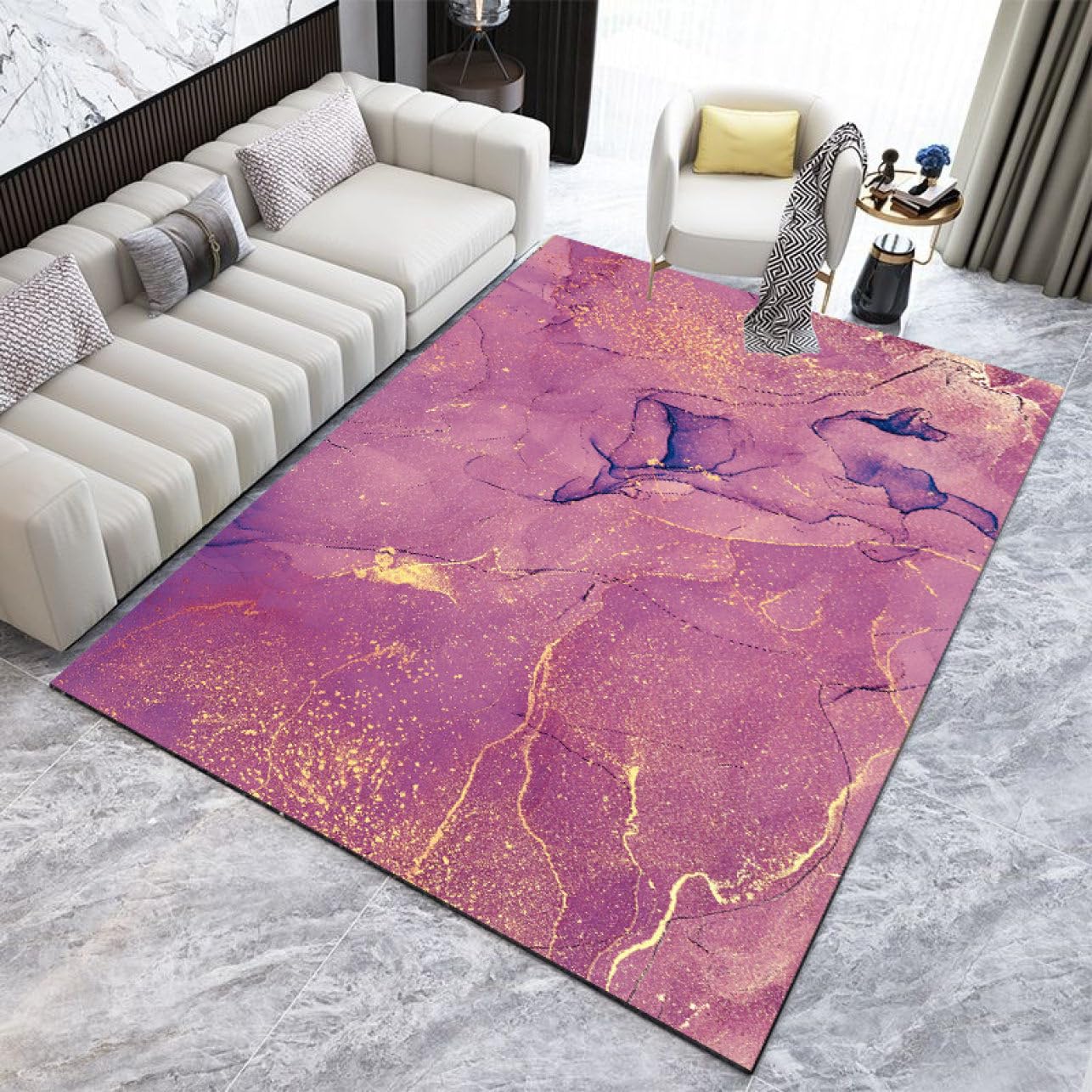 Fendi 幾何学模様ラグ ベージュ ゴールド Fendi 幾何学模様ラグ ベージュ ゴールド Fendi 幾何学模様ラグ